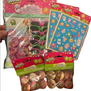 Shopkins 5 Piece Party Favor Bundle #3